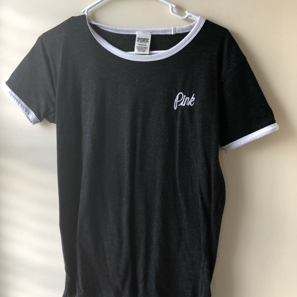 Grey Pink tee shirt